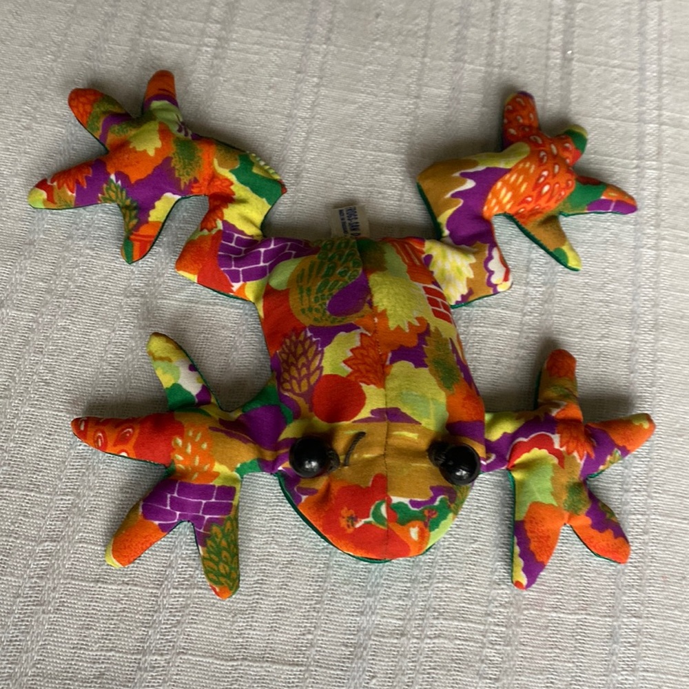 Colorful Weighted Cloth Frog